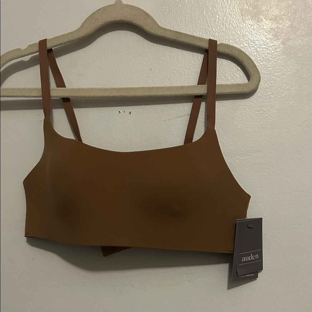 NWT Auden Tan Bralette- size XS